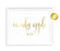 Andaz Press 8.5 x 11 Metallic Gold Wedding Party Favor Signs-Set of 1-Andaz Press-Please Take One-