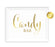 Andaz Press 8.5 x 11 Metallic Gold Wedding Party Favor Signs-Set of 1-Andaz Press-Candy Bar-