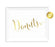 Andaz Press 8.5 x 11 Metallic Gold Wedding Party Favor Signs-Set of 1-Andaz Press-Donuts-