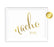 Andaz Press 8.5 x 11 Metallic Gold Wedding Party Signs-Set of 1-Andaz Press-Mr. & Mrs.-
