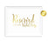 Andaz Press 8.5 x 11 Metallic Gold Wedding Party Signs-Set of 1-Andaz Press-Mr. & Mrs.-
