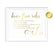 Andaz Press 8.5 x 11 Metallic Gold Wedding Party Signs-Set of 1-Andaz Press-Mr. & Mrs.-