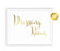 Andaz Press 8.5 x 11 Metallic Gold Wedding Party Signs-Set of 1-Andaz Press-Mr. & Mrs.-