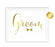 Andaz Press 8.5 x 11 Metallic Gold Wedding Party Signs-Set of 1-Andaz Press-Groom-