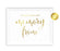 Andaz Press 8.5 x 11 Metallic Gold Wedding Party Signs-Set of 1-Andaz Press-Sign Our Memory Photo Frame-