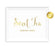Andaz Press 8.5 x 11 Metallic Gold Wedding Party Signs-Set of 1-Andaz Press-Sweet Tea-