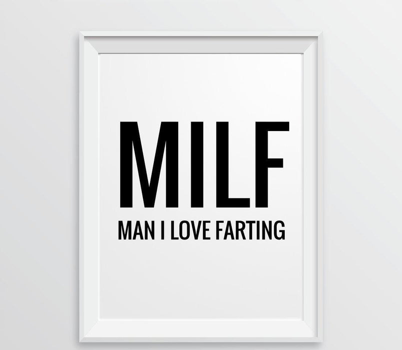 Andaz Press 8.5 x 11 Wall Art Decor Signs & Funny Graphic Prints for Him-Set of 1-Andaz Press-Superhero, Protector, Teacher, Coach, Friend, Dad-