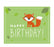 Andaz Press 8.5 x 11 Woodland Friends Happy Birthday Fox Party Sign-Set of 1-Andaz Press-