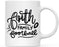 Andaz Press Autumn 11oz. Coffee Mug Gift, Faith Family Football-Set of 1-Andaz Press-Faith Family Football-