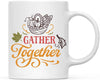 Andaz Press Autumn 11oz. Coffee Mug Gift, Gather Together-Set of 1-Andaz Press-Gather Together-