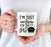 Andaz Press Autumn 11oz. Coffee Mug Gift, I'm Just Here for The Pie-Set of 1-Andaz Press-I'm Just Here for The Pie-