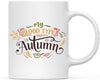 Andaz Press Autumn 11oz. Coffee Mug Gift, My Blood Type is Autumn-Set of 1-Andaz Press-My Blood Type is Autumn-
