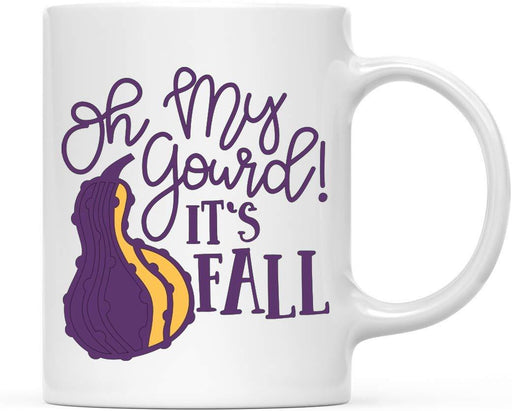 Andaz Press Autumn 11oz. Coffee Mug Gift, Oh My Gourd!-Set of 1-Andaz Press-Oh My Gourd!-