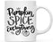 Andaz Press Autumn 11oz. Coffee Mug Gift, Pumpkin Spice Everything, Black Bold Font-Set of 1-Andaz Press-Pumpkin Spice Everything, Black Bold Font-
