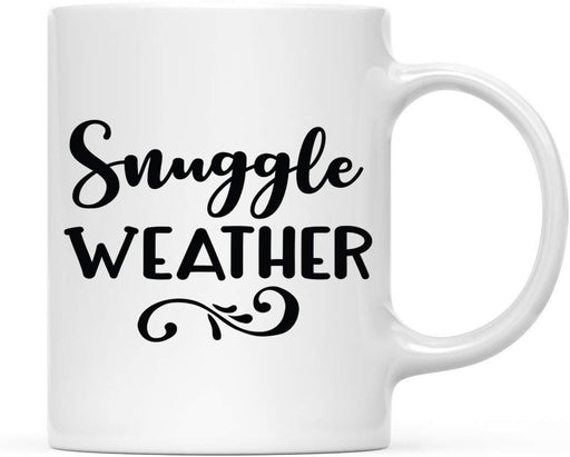 Andaz Press Autumn 11oz. Coffee Mug Gift, Snuggle Weather-Set of 1-Andaz Press-Snuggle Weather-