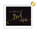 Andaz Press Black and Metallic Gold Wedding Favor Signs-Set of 1-Andaz Press-Please Take One-