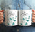 Andaz Press Eucalyptus Leaves Greenery Coffee Mug, 2-Pack-Set of 2-Andaz Press-Mrs. and Mrs.-