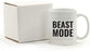 Andaz Press Fitness Coffee Mug Beast Mode-Set of 1-Andaz Press-Beast Mode-
