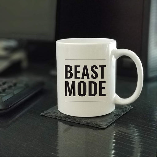 Andaz Press Fitness Coffee Mug Beast Mode-Set of 1-Andaz Press-Beast Mode-