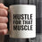 Andaz Press Fitness Coffee Mug Hustle for That Muscle-Set of 1-Andaz Press-Hustle for That Muscle-