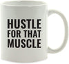 Andaz Press Fitness Coffee Mug Hustle for That Muscle-Set of 1-Andaz Press-Hustle for That Muscle-