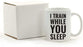 Andaz Press Fitness Coffee Mug I Train While You Sleep-Set of 1-Andaz Press-I Train While You Sleep-