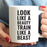 Andaz Press Fitness Coffee Mug Look Like a Beauty Train Like a Beast-Set of 1-Andaz Press-Look Like a Beauty Train Like a Beast Girlfriend Wife Birthday Christmas Present Ideas Keto Bulletproof Coffee Cup Idea-