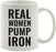 Andaz Press Fitness Coffee Mug Real Women Pump Iron-Set of 1-Andaz Press-Real Women Pump Iron-