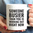 Andaz Press Fitness Coffee Mug Someone Busier Than You is Working Out Right Now-Set of 1-Andaz Press-Someone Busier Than You is Working Out Right Now-