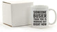 Andaz Press Fitness Coffee Mug Someone Busier Than You is Working Out Right Now-Set of 1-Andaz Press-Someone Busier Than You is Working Out Right Now-