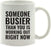 Andaz Press Fitness Coffee Mug Someone Busier Than You is Working Out Right Now-Set of 1-Andaz Press-Someone Busier Than You is Working Out Right Now-