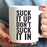 Andaz Press Fitness Coffee Mug Suck It Up Don't Suck It in-Set of 1-Andaz Press-Suck It Up Don't Suck It in-