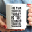Andaz Press Fitness Coffee Mug The Pain You Feel Today is The Strength You Feel Tomorrow-Set of 1-Andaz Press-The Pain You Feel Today is The Strength You Feel Tomorrow-