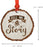 Andaz Press Real Wood Rustic Christmas Ornament, Engraved Wood Slab, Tell me a Story-Set of 1-Andaz Press-Tell me a Story-