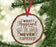 Andaz Press Real Wood Rustic Christmas Ornament, Engraved Wood Slab, What Happened at The Lake Never Happened-Set of 1-Andaz Press-What Happened at The Lake Never Happened-