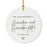 Antique Handdrawn Grand Daughter Round Ceramic Porcelain Ornament Collection-Set of 1-Andaz Press-Best Friend-