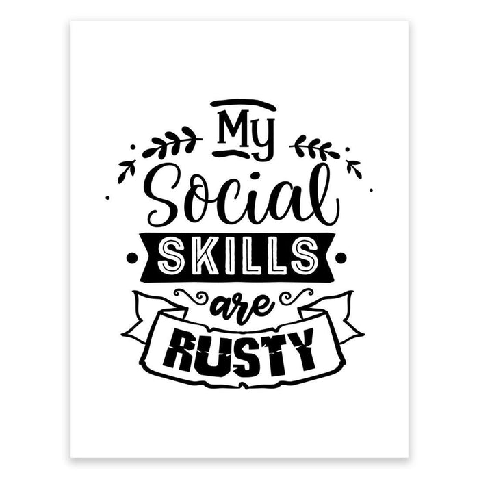 Antisocial Wall Art Collection-Set of 1-Andaz Press-People-