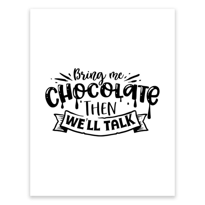 Antisocial Wall Art Collection-Set of 1-Andaz Press-Chocolate-