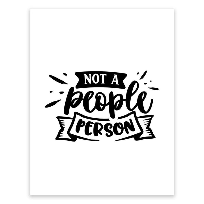 Antisocial Wall Art Collection-Set of 1-Andaz Press-People Person-