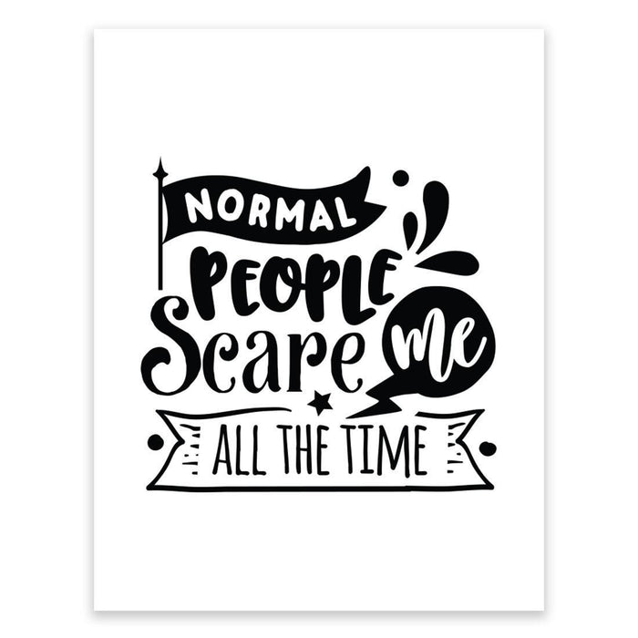 Antisocial Wall Art Collection-Set of 1-Andaz Press-Scare-