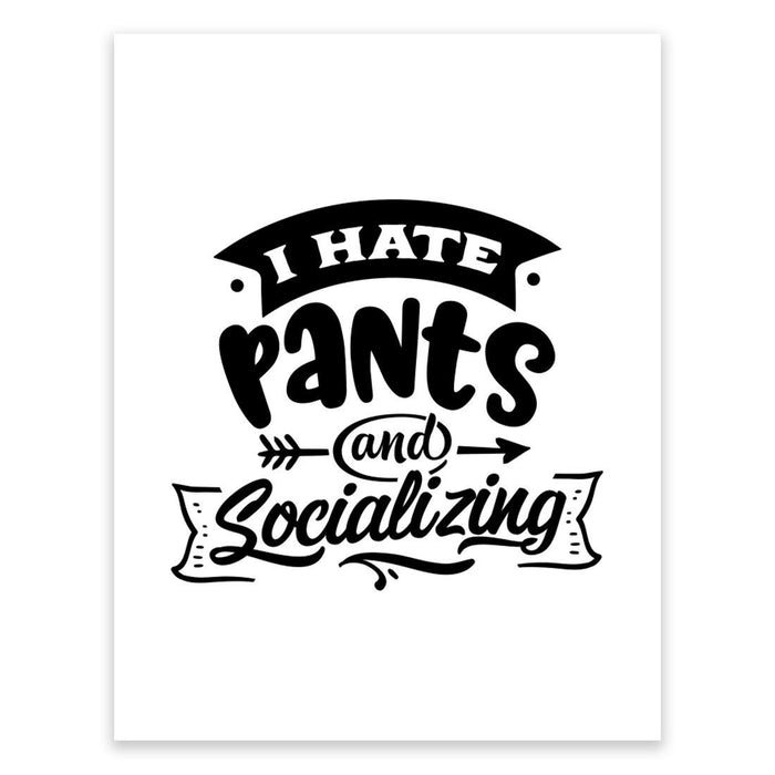 Antisocial Wall Art Collection-Set of 1-Andaz Press-Socializing-