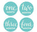 Baby & Co. Baby Shower Pregnancy Baby Belly Milestone Label Stickers-Set of 20-Andaz Press-