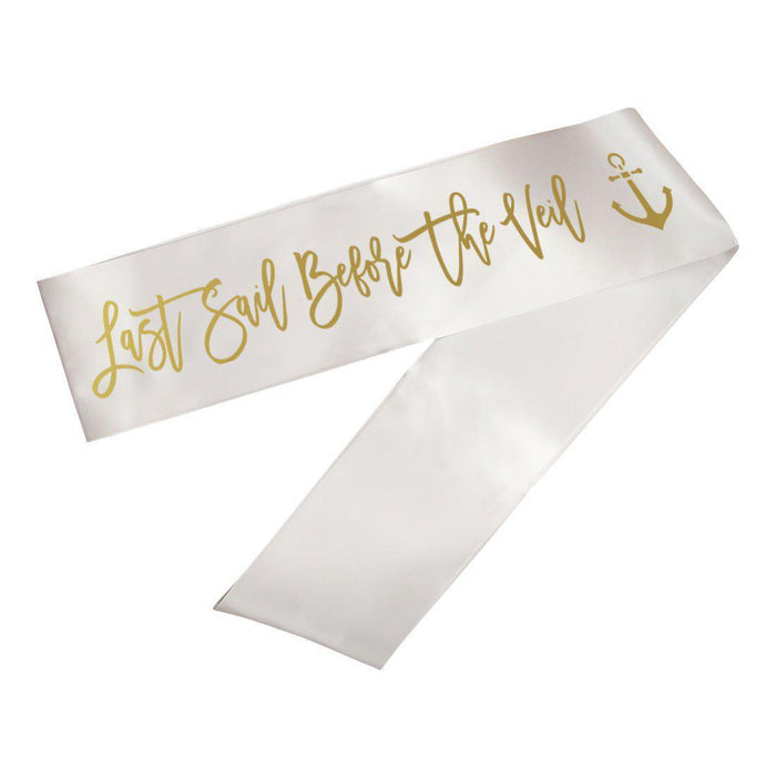 Bachelorette Party Sashes-Set of 1-Andaz Press-Same Dick Forever-