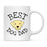 Best Dog Dad Dog Graphic Ceramic Coffee Mug-Set of 1-Andaz Press-Great Dane-