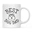 Best Dog Dad Dog Graphic Ceramic Coffee Mug-Set of 1-Andaz Press-Great Dane-
