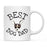 Best Dog Dad Dog Graphic Ceramic Coffee Mug-Set of 1-Andaz Press-Chihuahua-
