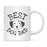 Best Dog Dad Dog Graphic Ceramic Coffee Mug-Set of 1-Andaz Press-Dalmatian-