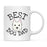 Best Dog Dad Dog Graphic Ceramic Coffee Mug-Set of 1-Andaz Press-West Highland White Terrier-