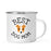 Best Dog Mom, Dog Graphic Campfire Coffee Mug-Set of 1-Andaz Press-Jack Russel-