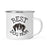Best Dog Mom, Dog Graphic Campfire Coffee Mug-Set of 1-Andaz Press-Pointer-